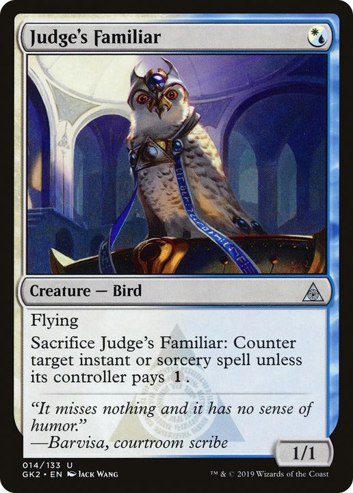 Judge's Familiar in the group Magic the Gathering / Sets / Ravnica Allegiance at Proxyprinters.com (64105)