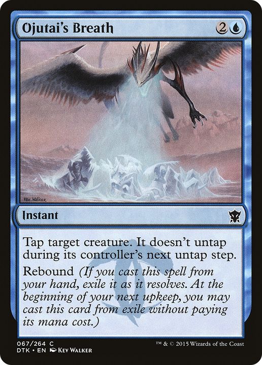 Ojutai's Breath in the group Magic the Gathering / Types / Colors / Blue at Proxyprinters.com (64109)