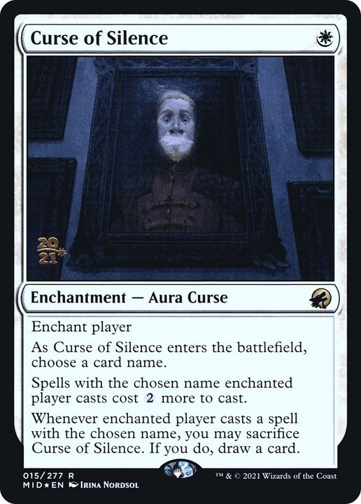 Curse of Silence in the group Magic the Gathering / Types / Colors / White at Proxyprinters.com (64134)