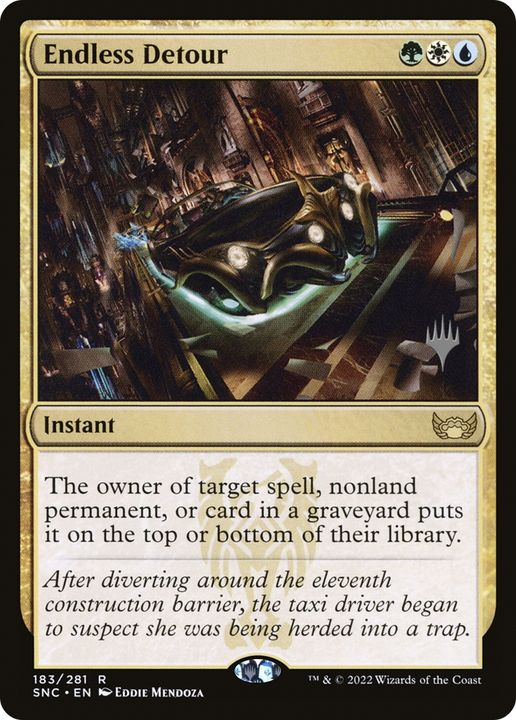 Endless Detour in the group Magic the Gathering / Sets / Streets of New Capenna Promos at Proxyprinters.com (64165)