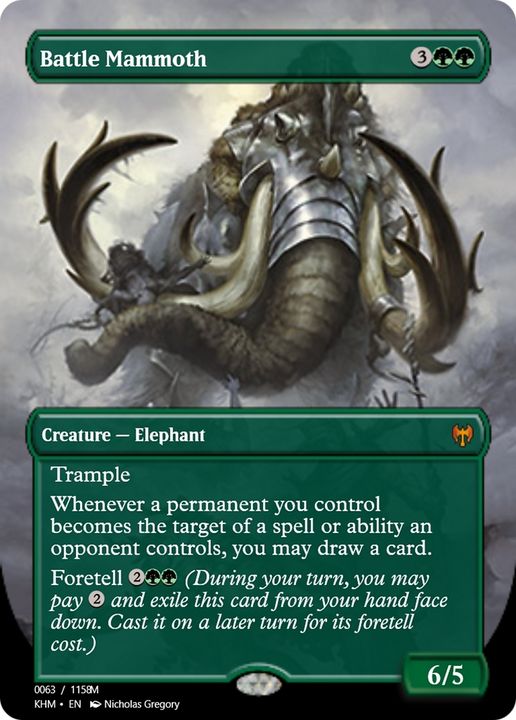 Battle Mammoth in the group Magic the Gathering / Sets / Magic Origins Clash Pack at Proxyprinters.com (64171)