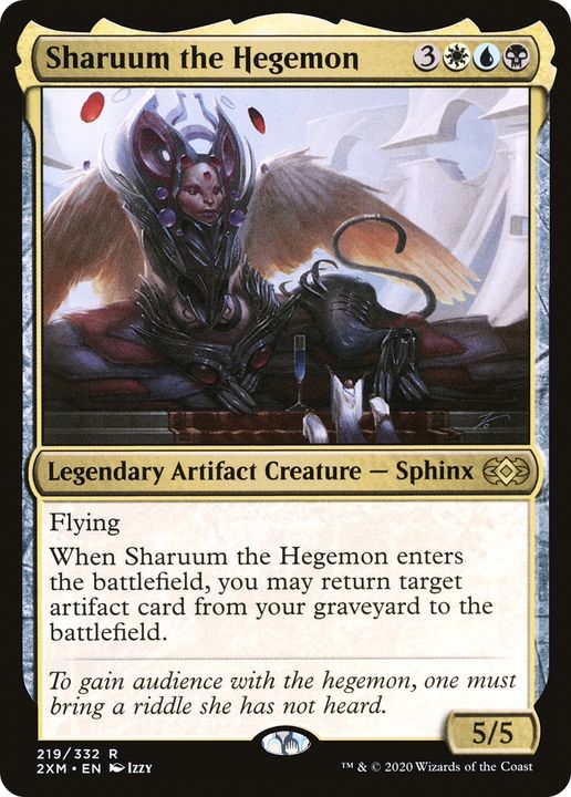 Sharuum the Hegemon in the group Magic the Gathering / Types / Artifacts / Legendary Artifact at Proxyprinters.com (64182)