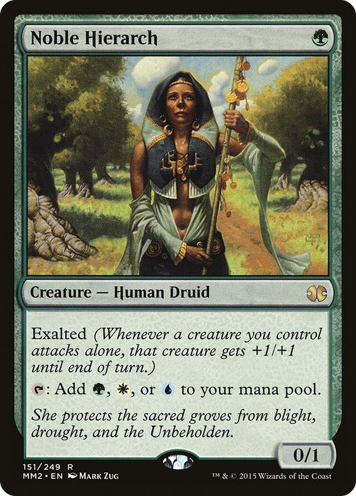 Noble Hierarch in the group Magic the Gathering / Types / Creatures / Human at Proxyprinters.com (64190)