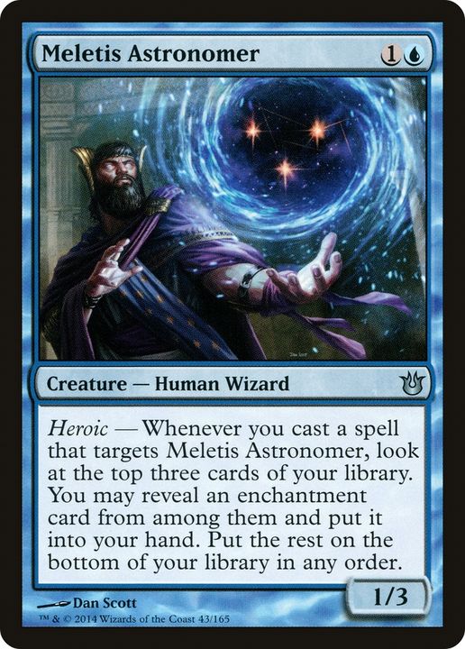 Meletis Astronomer in the group Magic the Gathering / Sets / Born of the Gods at Proxyprinters.com (64209)