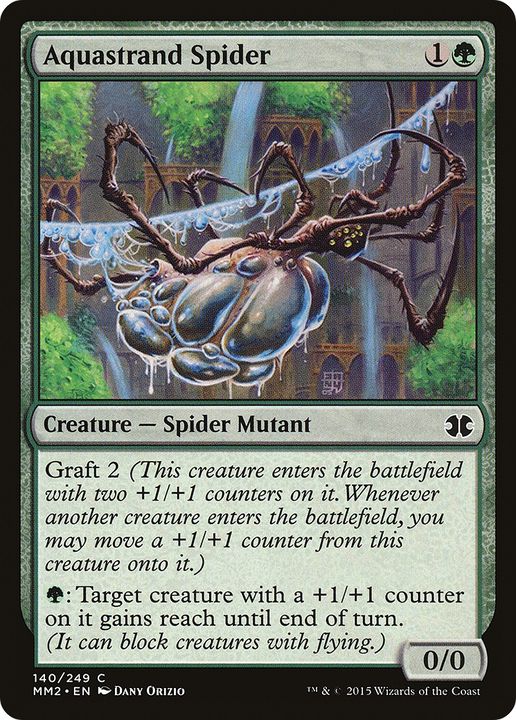 Aquastrand Spider in the group Magic the Gathering / Types / Colors / Green at Proxyprinters.com (64213)