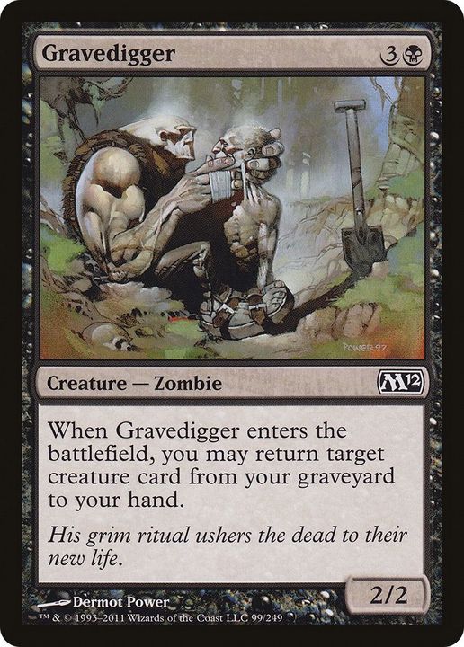 Gravedigger in the group Magic the Gathering / Types / Creatures / Zombie at Proxyprinters.com (6423)