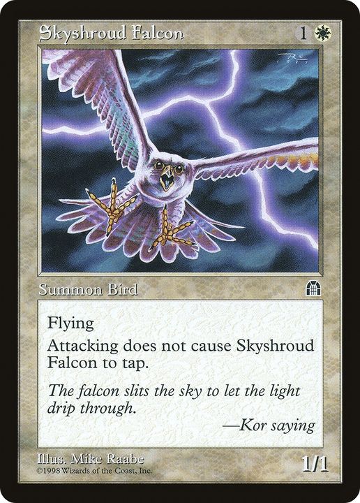 Skyshroud Falcon in the group Magic the Gathering / Types / Colors / White at Proxyprinters.com (64247)