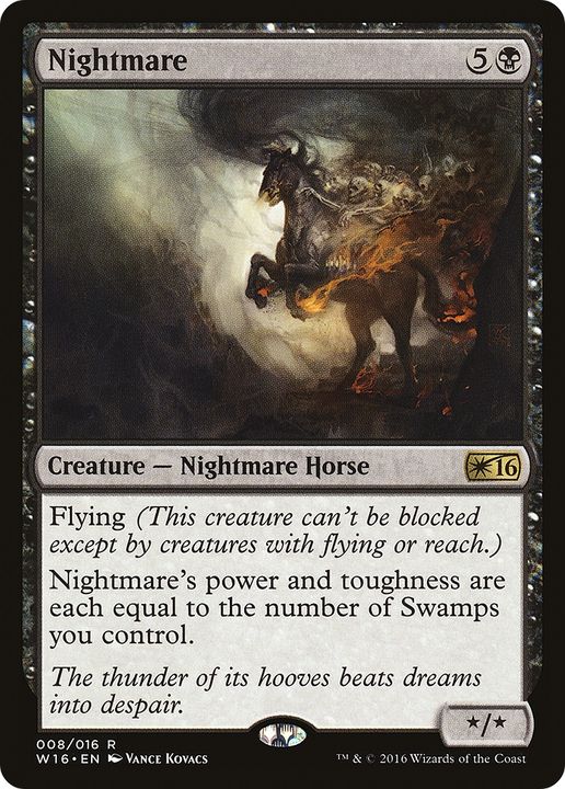 Nightmare in the group Magic the Gathering / Types / Colors / Black at Proxyprinters.com (64270)