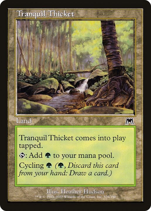 Tranquil Thicket in the group Magic the Gathering / Types / Colors / Colorless at Proxyprinters.com (64277)