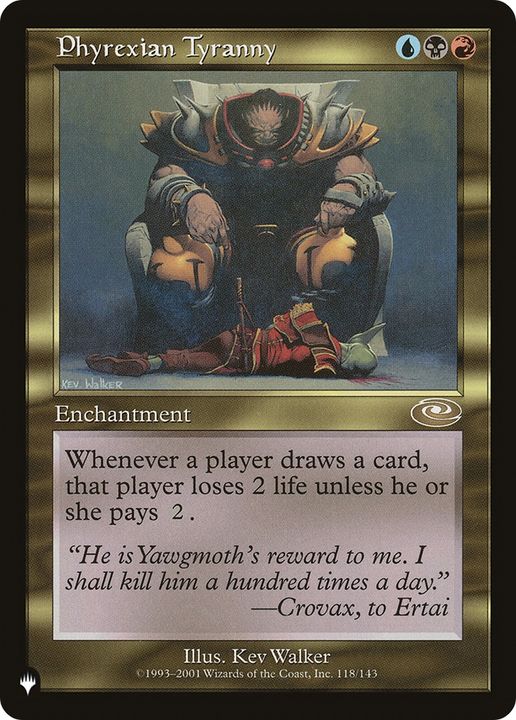 Phyrexian Tyranny in the group Advanced search at Proxyprinters.com (64304)