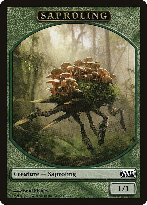 Saproling in the group Magic the Gathering / Types / Colors / Green at Proxyprinters.com (64305)