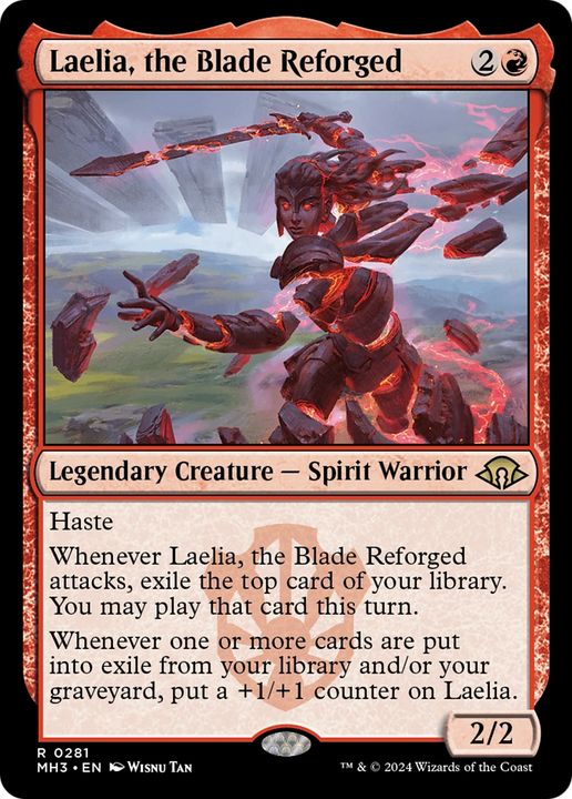 Laelia, the Blade Reforged in the group Magic the Gathering / Types / Creatures / Warrior at Proxyprinters.com (64322)