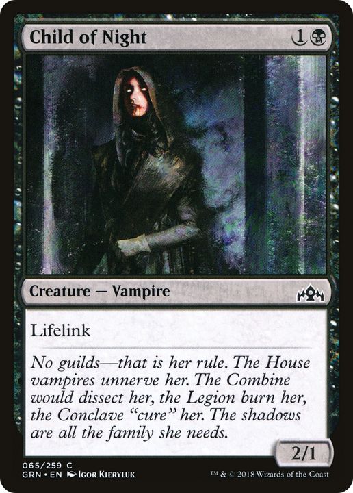 Child of Night in the group Magic the Gathering / Types / Colors / Black at Proxyprinters.com (64325)