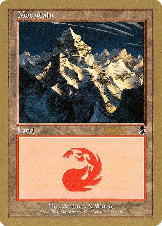 Mountain in the group Magic the Gathering / Sets / World Championship Decks 2002 at Proxyprinters.com (6433)