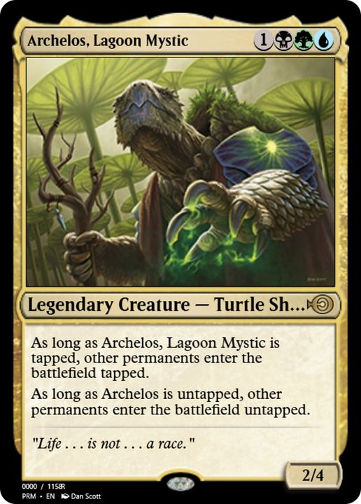 Archelos, Lagoon Mystic in the group Magic the Gathering / Sets / Magic Origins Clash Pack at Proxyprinters.com (64339)