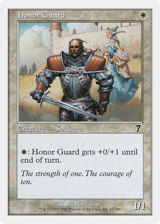 Honor Guard in the group Magic the Gathering / Types / Creatures / Human at Proxyprinters.com (64344)