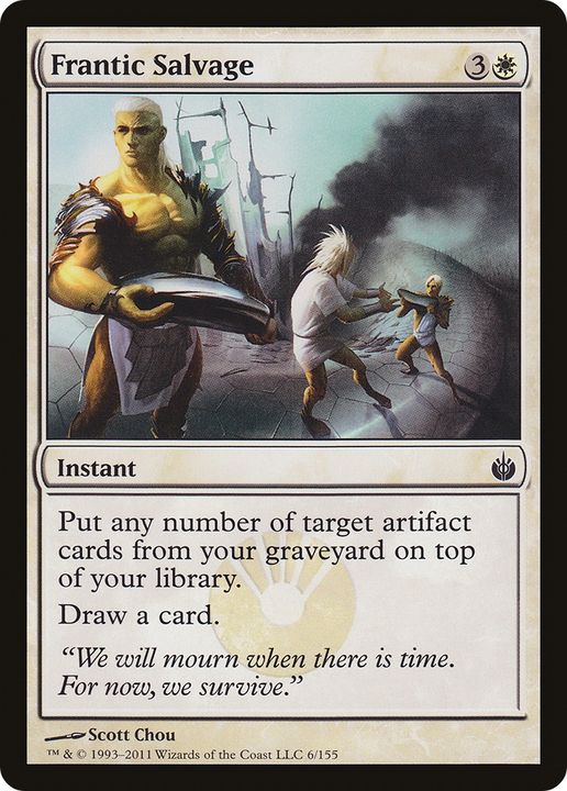 Frantic Salvage in the group Magic the Gathering / Sets / Miscellaneous Book Promos at Proxyprinters.com (64346)