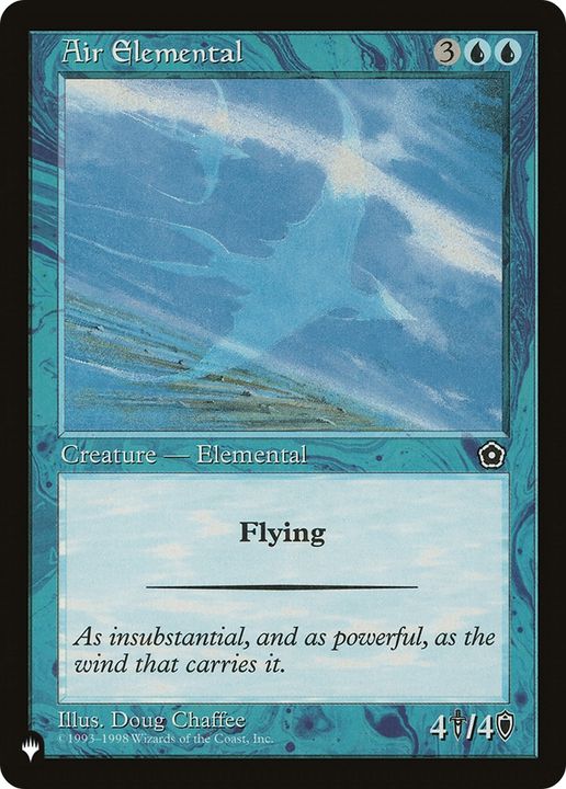 Air Elemental in the group Magic the Gathering / Sets / The List at Proxyprinters.com (64364)