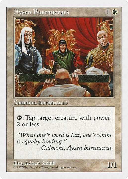 Aysen Bureaucrats in the group Magic the Gathering / Sets / Fifth Edition at Proxyprinters.com (64409)