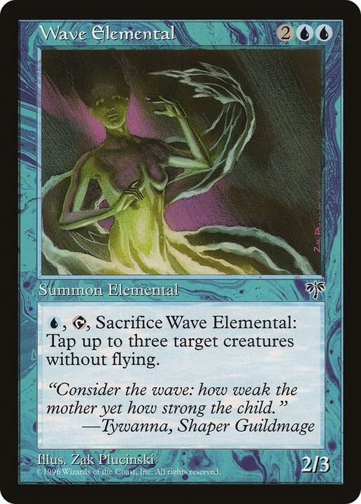 Wave Elemental in the group Magic the Gathering / Types / Colors / Blue at Proxyprinters.com (6441)