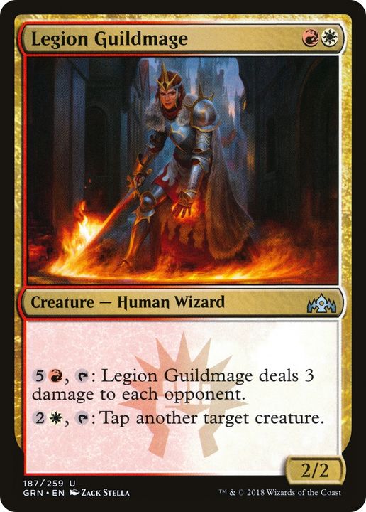 Legion Guildmage in the group Magic the Gathering / Types / Colors / Multicolors / R, W at Proxyprinters.com (64436)