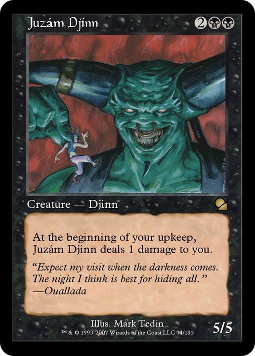 Juzám Djinn in the group Magic the Gathering / Sets / Media Inserts at Proxyprinters.com (64448)