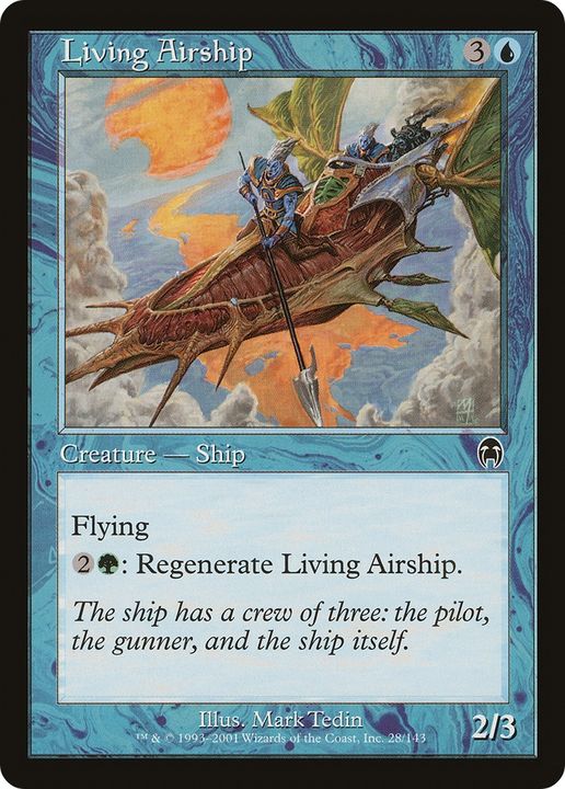 Living Airship in the group Magic the Gathering / Types / Colors / Blue at Proxyprinters.com (64451)