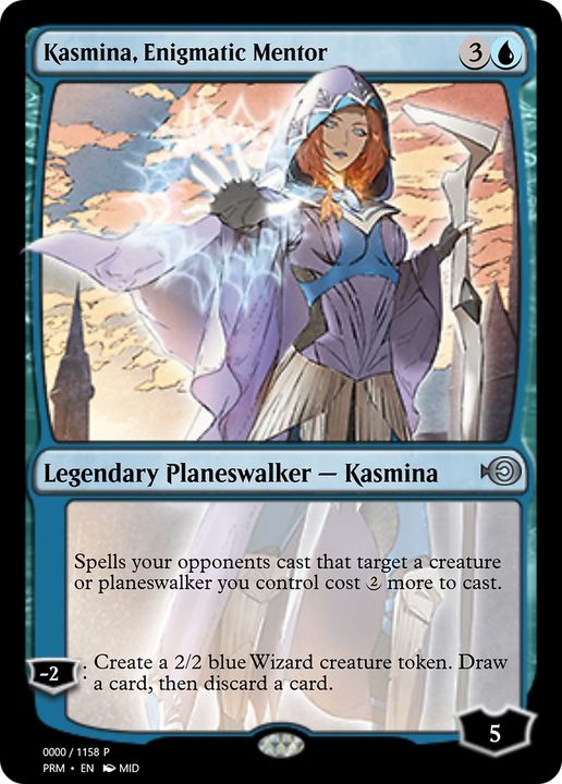 Kasmina, Enigmatic Mentor in the group Magic the Gathering / Sets / Magic Origins Clash Pack at Proxyprinters.com (64468)