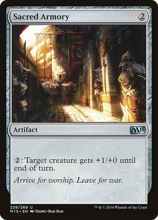 Sacred Armory in the group Magic the Gathering / Types / Artifacts / Artifact at Proxyprinters.com (64494)