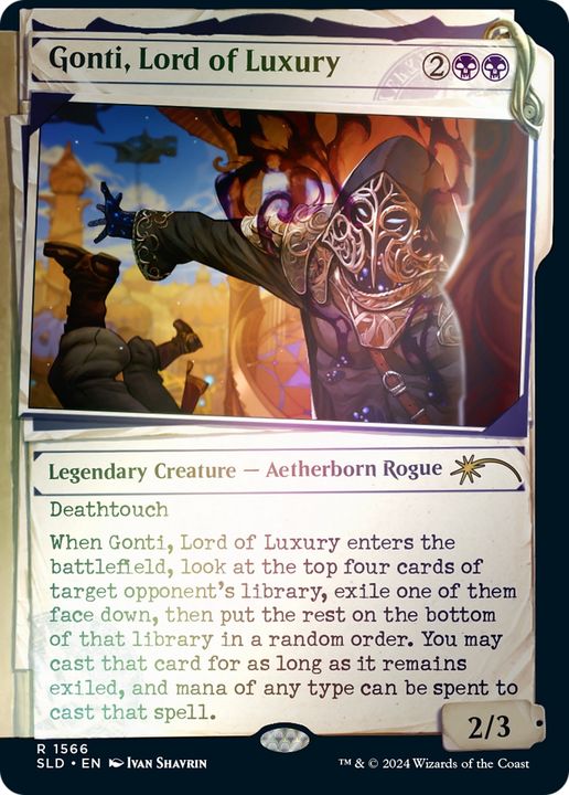 Gonti, Lord of Luxury in the group Magic the Gathering / Sets / Secret Lair / Secret Lair Drop at Proxyprinters.com (64496)