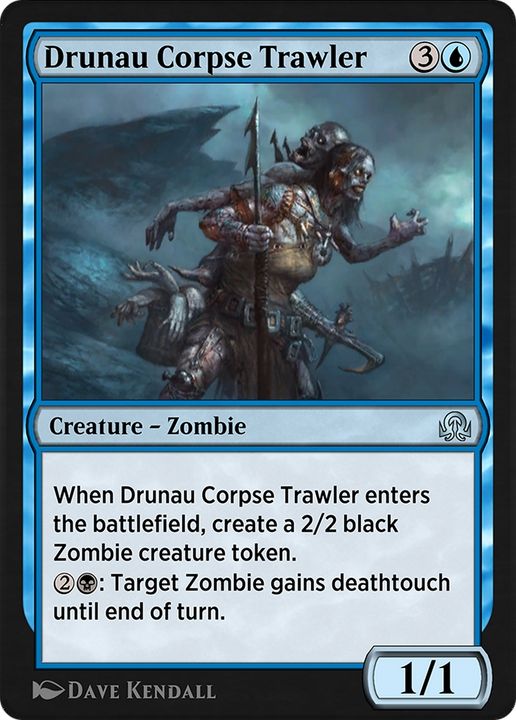 Drunau Corpse Trawler in the group Magic the Gathering / Types / Creatures / Zombie at Proxyprinters.com (64508)