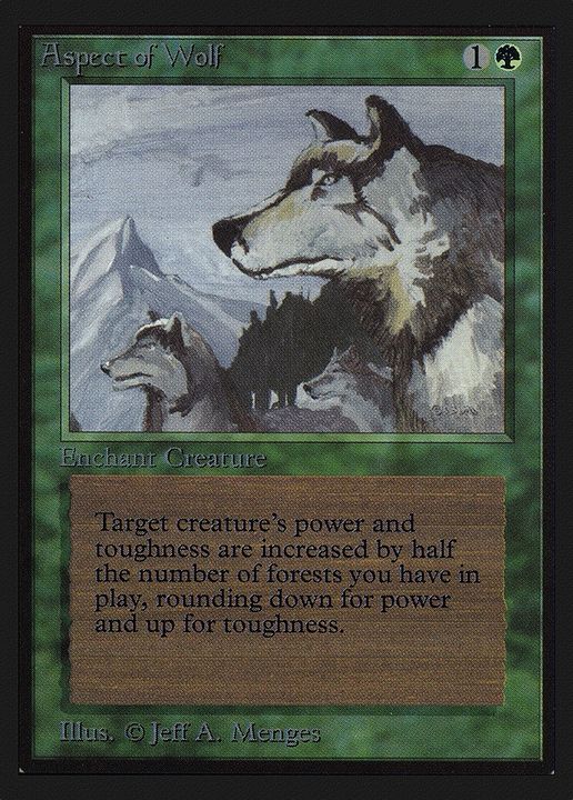 Aspect of Wolf in the group Magic the Gathering / Sets / Intl. Collectors' Edition at Proxyprinters.com (64514)