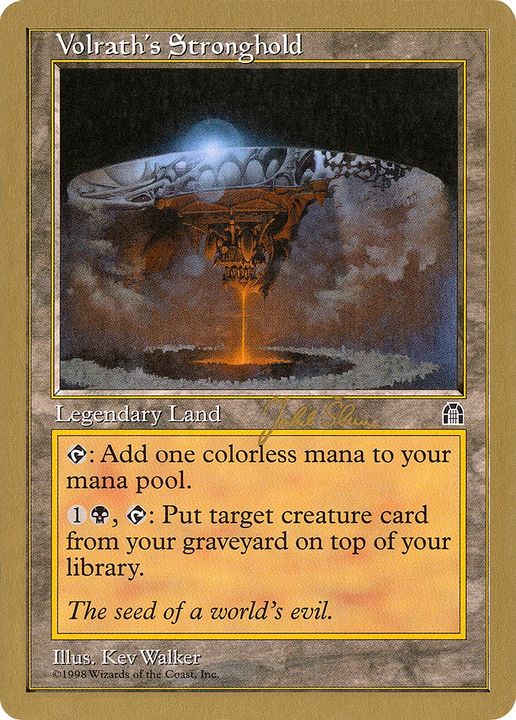 Volrath's Stronghold in the group Magic the Gathering / Sets / World Championship Decks 1999 at Proxyprinters.com (64557)