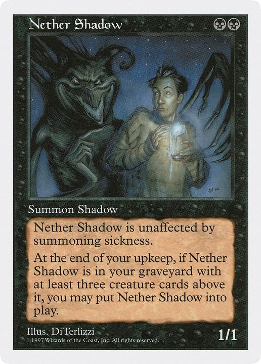 Nether Shadow in the group Magic the Gathering / Types / Colors / Black at Proxyprinters.com (64561)