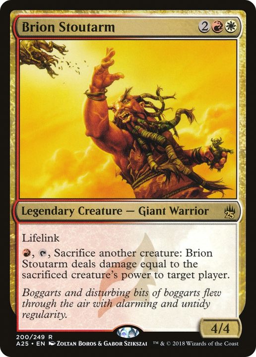 Brion Stoutarm in the group Magic the Gathering / Sets / Masters Edition III at Proxyprinters.com (64587)