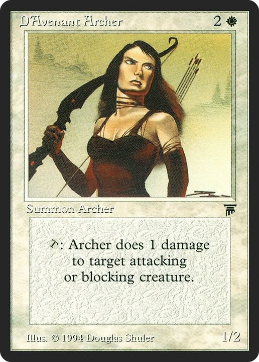 D'Avenant Archer in the group Magic the Gathering / Types / Creatures / Human at Proxyprinters.com (64591)