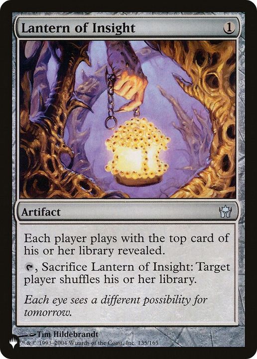 Lantern of Insight in the group Magic the Gathering / Types / Artifacts / Artifact at Proxyprinters.com (646)