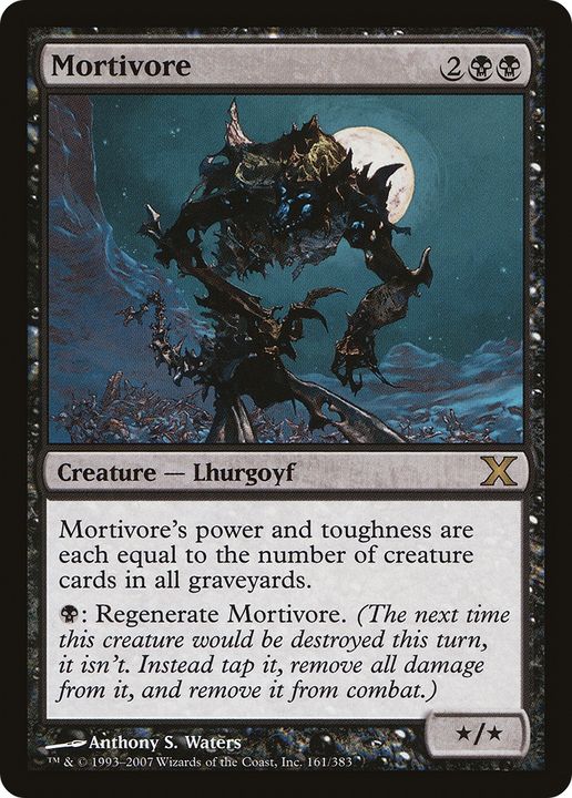 Mortivore in the group Magic the Gathering / Types / Colors / Black at Proxyprinters.com (64619)