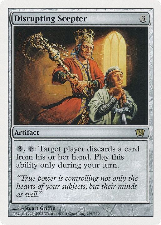 Disrupting Scepter in the group Magic the Gathering / Types / Artifacts / Artifact at Proxyprinters.com (6462)