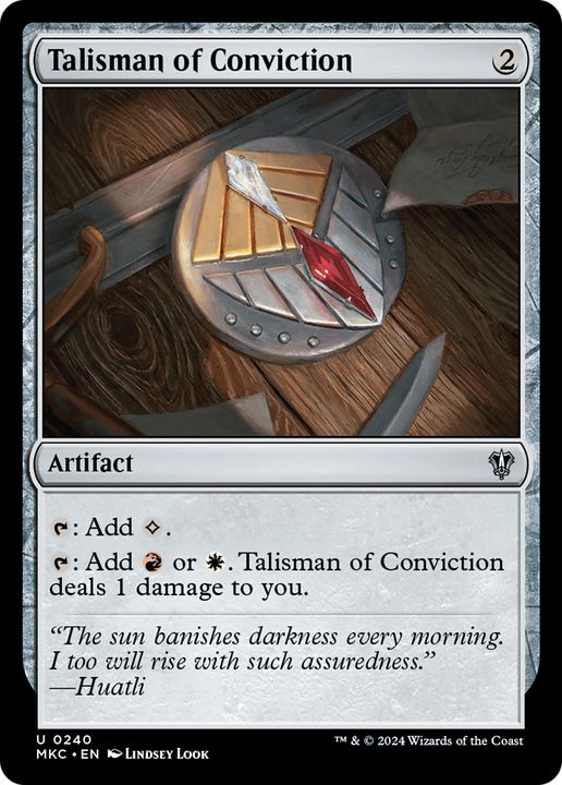 Talisman of Conviction in the group Magic the Gathering / Types / Artifacts / Artifact at Proxyprinters.com (64620)