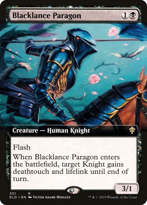 Blacklance Paragon in the group Magic the Gathering / Types / Creatures / Human at Proxyprinters.com (64626)