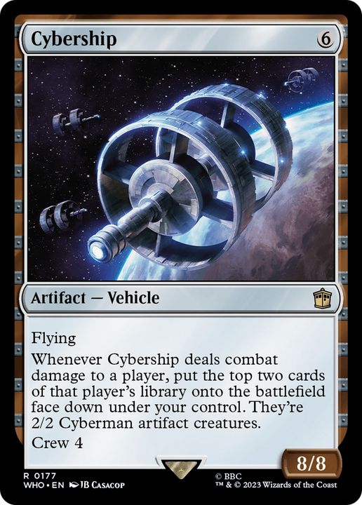 Cybership in the group Magic the Gathering / Sets / Doctor Who at Proxyprinters.com (64637)