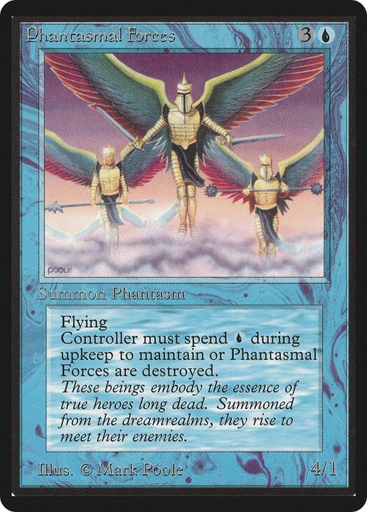 Phantasmal Forces in the group Magic the Gathering / Sets / Limited Edition Beta at Proxyprinters.com (64662)