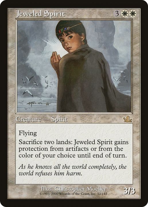 Jeweled Spirit in the group Magic the Gathering / Types / Colors / White at Proxyprinters.com (64678)