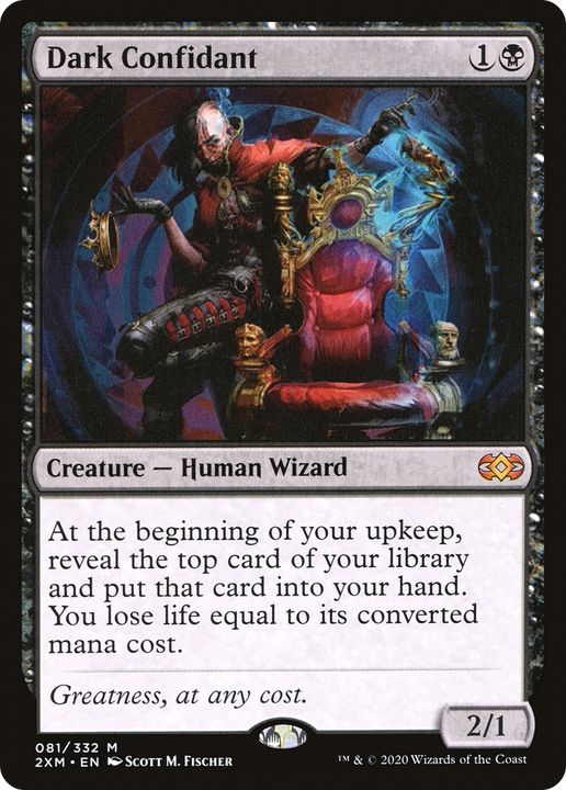 Dark Confidant in the group Magic the Gathering / Types / Creatures / Wizard at Proxyprinters.com (64689)