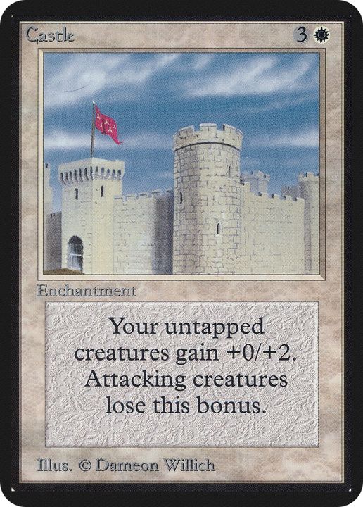 Castle in the group Magic the Gathering / Types / Enchantment / Enchantment at Proxyprinters.com (64695)