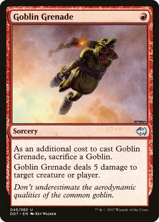 Goblin Grenade in the group Magic the Gathering / Types / Colors / Red at Proxyprinters.com (64706)