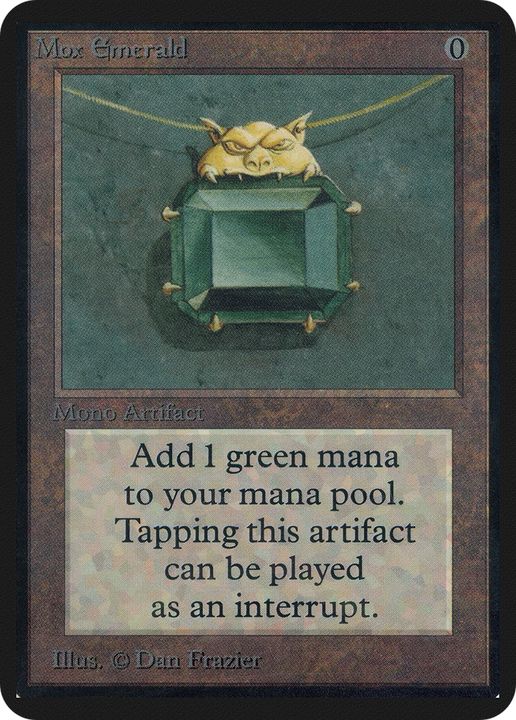 Mox Emerald in the group Magic the Gathering / Types / Artifacts / Artifact at Proxyprinters.com (64708)