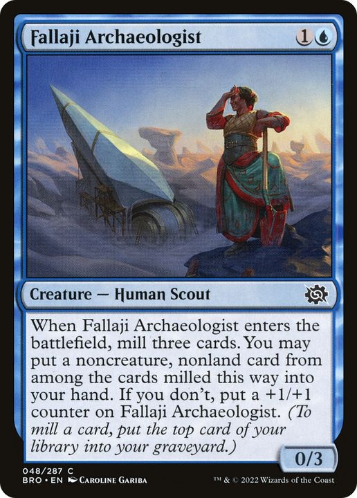 Fallaji Archaeologist in the group Magic the Gathering / Types / Creatures / Human at Proxyprinters.com (64719)