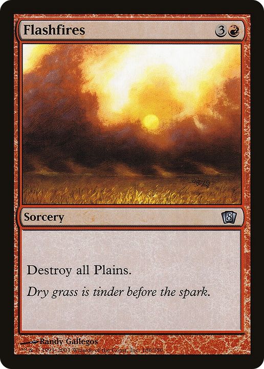 Flashfires in the group Magic the Gathering / Types / Colors / Red at Proxyprinters.com (64720)